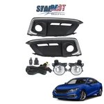 For 2019-2020 Honda Civic Coupe/sedan Front Bumper Fog Light Lamp Cover Set. Fixed Price $32.72.