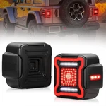 Bunker Indust Smoked Led Tail Lights Replacement Kit For 2018-2022 Jeep Wrangler. Fixed Price $115.00.