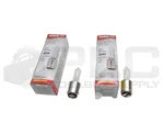Lot Of New Satco Halogen Bulb 40W 120V BA15D. Fixed Price $31.00.