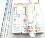 Sylvania Lot Of 3 Substitube Dulux Led 1750 Lumens 16W 50K Hours GX24Q-H Nib. Fixed Price $35.00.