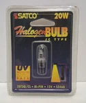 Satco 20W Halogen Bulb Jc Type S3468 New Factory Sealed. Fixed Price $5.00.