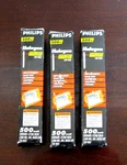 New Philips 500W Double Ended Quartz Light Bulb Lamp Haloge 500T3Q/CL. Fixed Price $16.49.