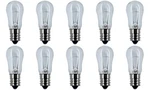 Cec Industries #6S6 Bulbs, V, W, E12 Base, S-6 Shape (box Of 10). Fixed Price $14.41.
