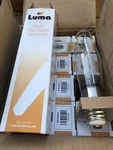 12PK Luma 250W E39 Clear High Pressure Sodium Lamp HPS250/U Mogul Base ED18. Fixed Price $99.95.