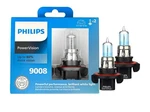 Philips 9008 Powervision 60/55W Headlight Bulbs Pair Two Pack Lamp PWVS2. Fixed Price $28.99.