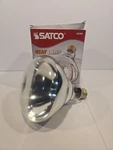 Satco Heat Lamp BR40 Infrared Reflector 125W Clear. Fixed Price $6.99.