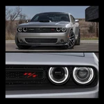 Black Headlights Assembly For 2008-2014 Dodge Challenger Sxt Srt Left & Right. Fixed Price $269.99.