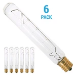 Pack Satco S3280 20T6 1/2N 120V 20W T6.5 Intermediate E17 Tube Dimmable Clear. Fixed Price $9.70.