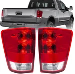 Pair Of Tail Lights For 2004-2015 Nissan Titan Without Utility Compartment Mo. Fixed Price $112.99.