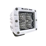 Black Oak 2" Marine Led Pod Light - Diffused Optics White Housing Pro Series. Fixed Price $145.95.