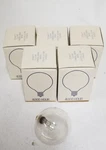 Five Philips Watt Clear Candelabra Base Light Bulbs 25G New In Box. Fixed Price $18.00.
