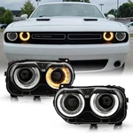 Led Drl Projector Headlights For 15-22 Dodge Challenger Pair. Fixed Price $379.40.