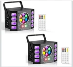 Uv Dj Lights 100W Bee Eye Strobe, Beam Patterns, DMX512/REMOTE. Pack. Fixed Price $110.00.