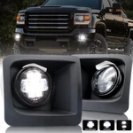 Kewisauto Led Fog Lights With Drl For Gmc Sierra 1500 2014 2015, Bumper Driving. Fixed Price $91.94.