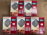 Sylvania Double Life 100W Soft White Light Bulbs Units A19 New Sealed. Fixed Price $39.99.