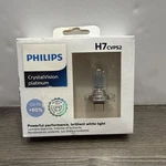 2X- Philips Crystal Vision Platinum H7 55W Lamp Bulbs New!. Fixed Price $24.99.