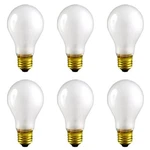 Cec Industries #25A-19 (frosted) Bulbs W E26 Base (box Of 6). Fixed Price $24.55.