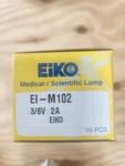 Bulb (1 Box) EI-M102 (for Eiko). Fixed Price $65.00.