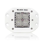 Black Oak Led Flush Diffused Optics Pod Mount Light 10 Watt Cree White Housing. Fixed Price $145.00.