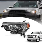 Archaic Headlight For 2014-2020 Toyota 4RUNNER, Left Side Headlamp Assembly R.... Fixed Price $95.00.