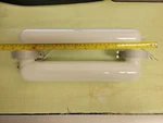 120 Watt Induction Rectangular Light Bulb, Square Lamp And Ballast Kit. Fixed Price $120.00.