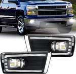 Led&drl Fog Lights For 2007-2015 Chevy Silverado Suburban Avalanche/tahoe/gmc. Fixed Price $116.99.
