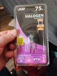 One (1) Feit Electric Halogen Bulb 20 Watt (for 12 Volt Fixtures Only) - Nip. Fixed Price $5.00.