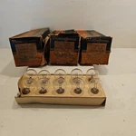 Boxes / 30 Westinghouse Auto Lamps Headlight Bulbs No. 1016 21-6 Cp 12 V. Fixed Price $55.80.