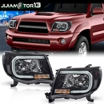 Pair Black Led Tube Drl Headlights Fit For 2005-2011 Toyota Tacoma. Fixed Price $116.47.