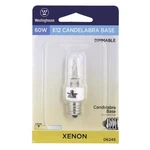 Westinghouse 60 T3 Krypton/xenon Single Ended Halogen Bulb E12 (candelabra). Fixed Price $18.48.