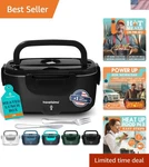 100W Electric Lunch Box For Hot Meals Anywhere - 1.5L Stainless Steel Innovation. Fixed Price $64.99.