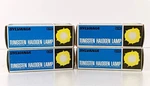 Sylvania Gte 150Q Cl/dc 150W 120V Lot Of 4 Tungsten Halogen Lamp Bulbs. Fixed Price $24.00.