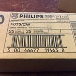 Philips 33241-1 F6T5/CW, Pin 8-13/16 (lot Of 25). Fixed Price $75.00.
