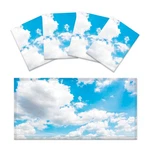 4 Pack Fluorescent Covers For Ceiling Lights -magnetic Cloud .... Fixed Price $29.71.