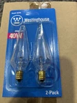 Westinghouse Prism 40W Bulbs #03744. 20 Total Lights.. Fixed Price $34.99.