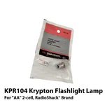 KPR104 Kr Lamp For "aa" 2-CELL Flashlights, Radioshack 272-1169. Fixed Price $7.20.