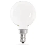 Feit Electric BPG1660W927CAFIL2 5.5 W, G16-1/2, Candelabra Screw (E12), PK2. Fixed Price $11.19.