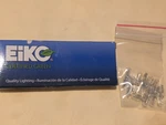 (10 Pcs) Eiko #E85 Lamps, Subminiature Wedge Base, T1.5, 6-28V 40MA. Fixed Price $15.00.
