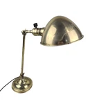 Antique Franklin Brass Articulated Desk Lamp Ca. 1910 Luxury Industrial 26". Fixed Price $99.69.
