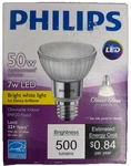 1EA Philips 7PAR20 Led F40 E26 25K Hr Dimmable 7W New Ships In 24 Hours. Fixed Price $42.88.