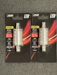 Lot Of 2 Feit Electric Performance R7S Led Light Bulbs 40W Equivalent. 450L. Fixed Price $9.48.