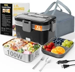 Electric Lunch Box For Adults, 2.8L Double Layer 100W Fast Heated. Fixed Price $37.59.