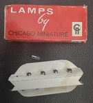 Nos 10 Miniature Lamps Watt T-1 3/4 14V Bulb Box Of Chicago Works. Fixed Price $9.99.