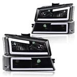 PIT66 Led Headlight Assembly Compatible With 2003-2006 Chevy Silverado Avalan.... Fixed Price $177.79.