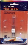 (2) Sylvania 150W Screw Base Single Ended Halogen Light Bulbs 150Q/CL/2/RP (etg). Fixed Price $8.95.