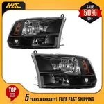 Headlight Assembly For 2011-2021 2019-2023 Ram 1500/CLASSIC Black/amber Halogen. Fixed Price $88.99.