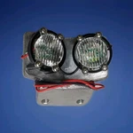 Adb Safegate Yellow Led Airfield Lamp 48A0401/YLW LS4018 Rev Q. Fixed Price $100.00.