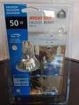 Sylvania Flood PAR16 GU10 Bulb 50W, Twist Base Indoor /outdoor 120 Volt. Fixed Price $12.99.