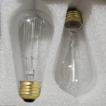 Hudson Co. The Vintage Collection 60W Warm White Lot Of 2 Edison Bulbs. Fixed Price $13.00.