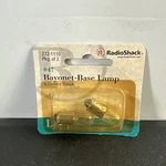 Radioshack Bayonet-base Lamp #47, 272-1110, Bulbs In Pack. Fixed Price $7.00.